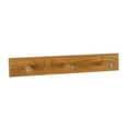 thumbnail image 1 of Design House Dalton Rustic Triple Bathroom Robe Hook in Honey Oak, 1 of 10