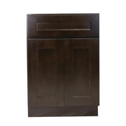 Design House 561951 Brookings Unassembled (Ready-to-Assemble) Shaker Base Kitchen Cabinet 24x34.5x24, Espresso