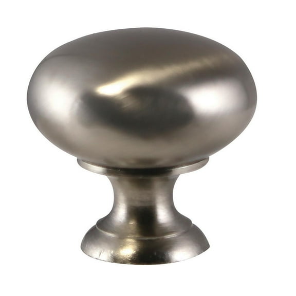 Design House 5-Pack Traditional 1.25" Cabinet Knob, Satin Nickel