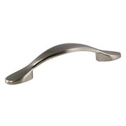 Design House Deco 5-Pack 3" Center to Center Cabinet Pull, Satin Nickel