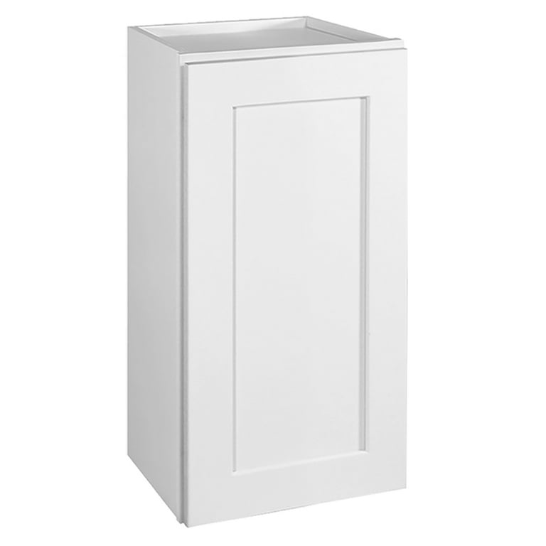 Brookings Plywood Ready to Assemble Shaker 18x36x12 in. 1-Door Wall Kitchen Cabinet in Espresso Brookings Plywood Ready to Assemble Shaker 18x36x12 in. 1-Door Wall Kitchen Cabinet in Espresso