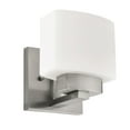 thumbnail image 1 of Design House Dove Creek Dimmable Wall Light Sconce with Frosted Glass, Satin Nickel, 1 of 22