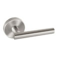 thumbnail image 1 of Design House Eastport Interior Reversible Dummy Door Lever, Satin Nickel, 1 of 12