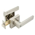 thumbnail image 1 of Design House Karsen Modern Interior/Exterior 2-Way Adjustable Keyed Entry Lever, Satin Nickel, 1 of 19