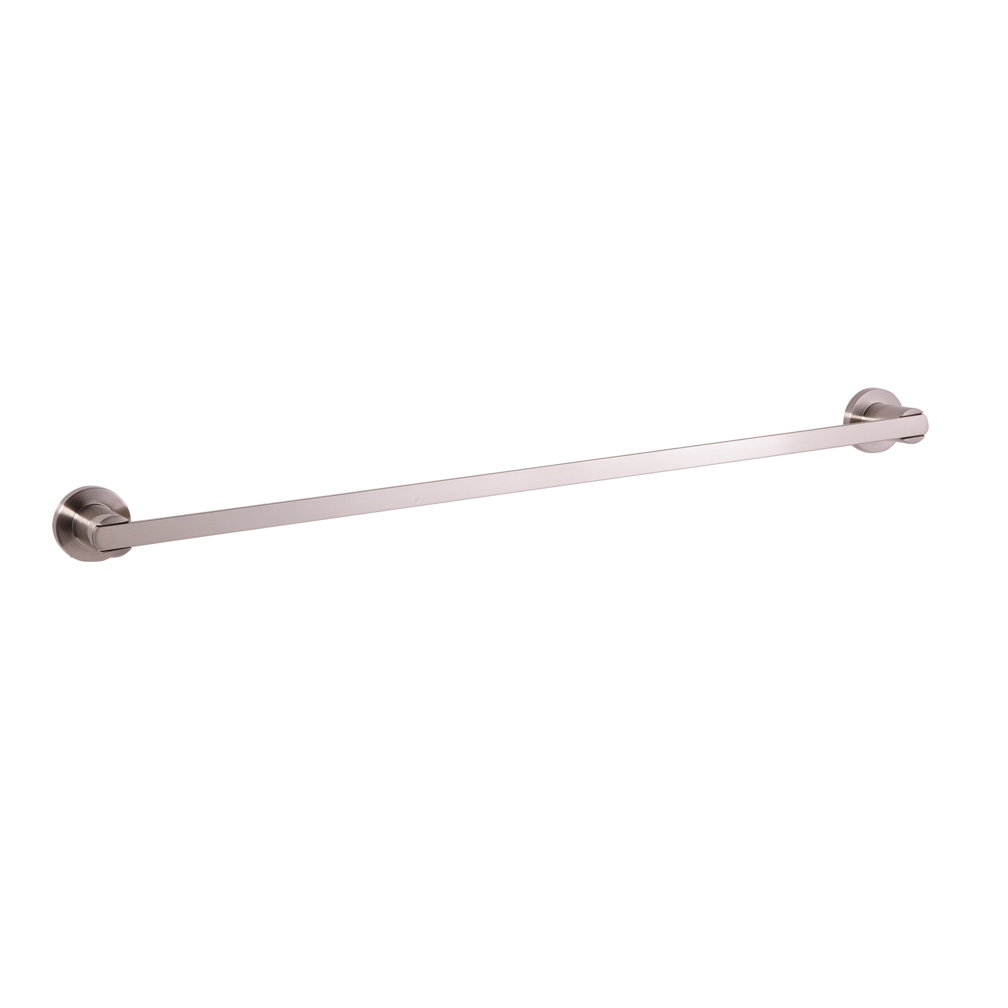 Satin Nickel 24-inch Wall Mounted Towel Bar