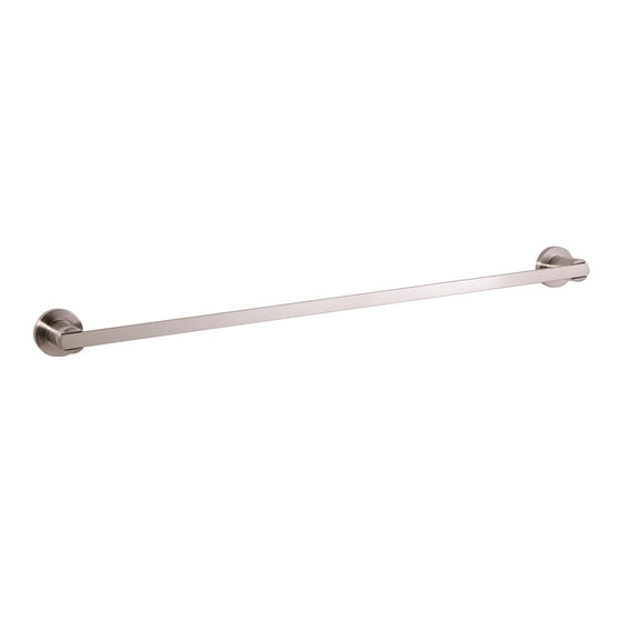 Design House 581595 Eastport Contemporary 24-inch Towel Bar for for Bathroom Bedroom Closet or Kitchen, Satin Nickel