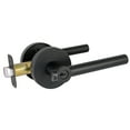 thumbnail image 1 of Design House 582619 Eastport Contemporary Entry Door Lever Matte Black, 1 of 11