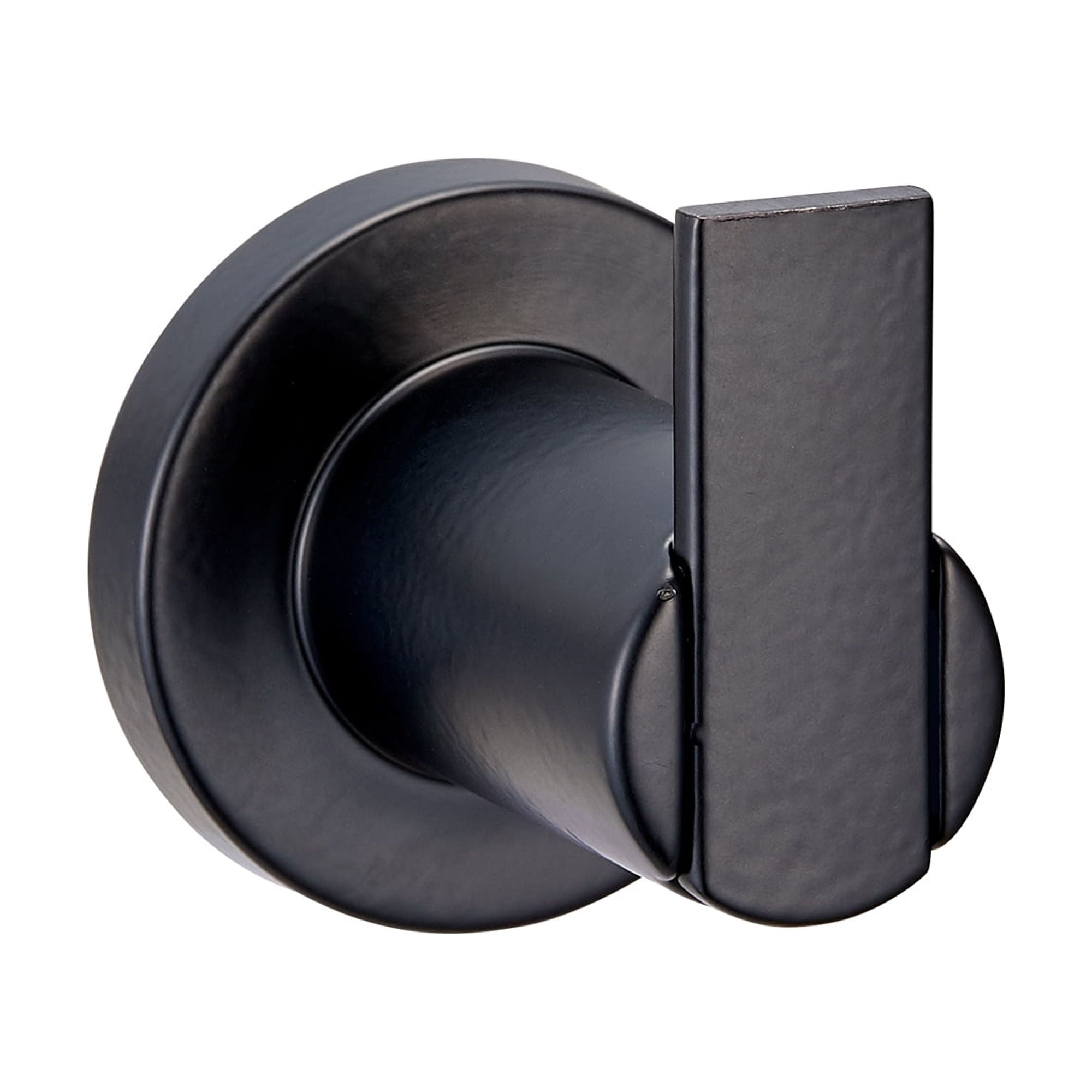 Eastport Matte Black Aluminum Robe Hook