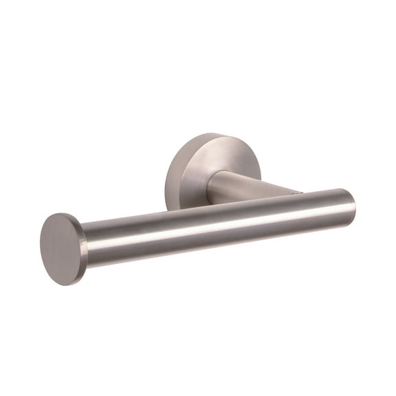 Design House Kelton Wall Mounted Toilet Paper Holder, Satin Nickel