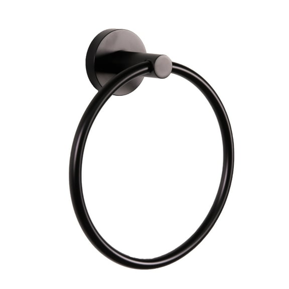 Design House 582767-MB Kelton Towel Ring Matte Black
