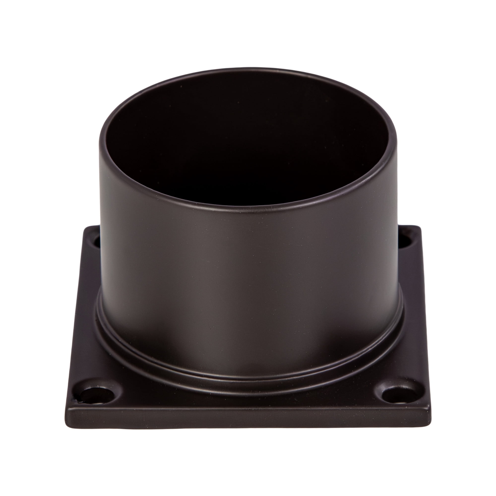 Aluminum Bronze Outdoor Pier Base, 3-Inch Fitter Post-Top Light Fixture Mount for Deck, Porch and Patio