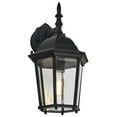 thumbnail image 1 of Design House 589564 Oak Creek Outdoor Wall Light Dusk to Dawn Uplight, Black, 1 of 22