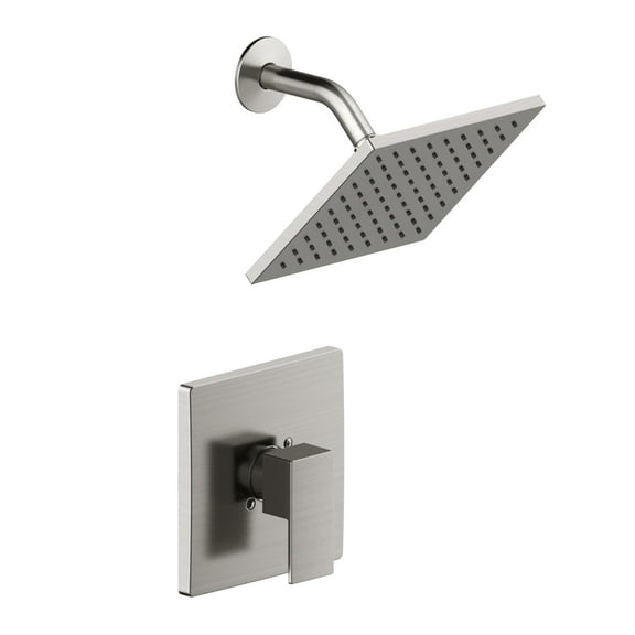 Design House 594507 Karsen II Shower Trim with Valve, Satin Nickel