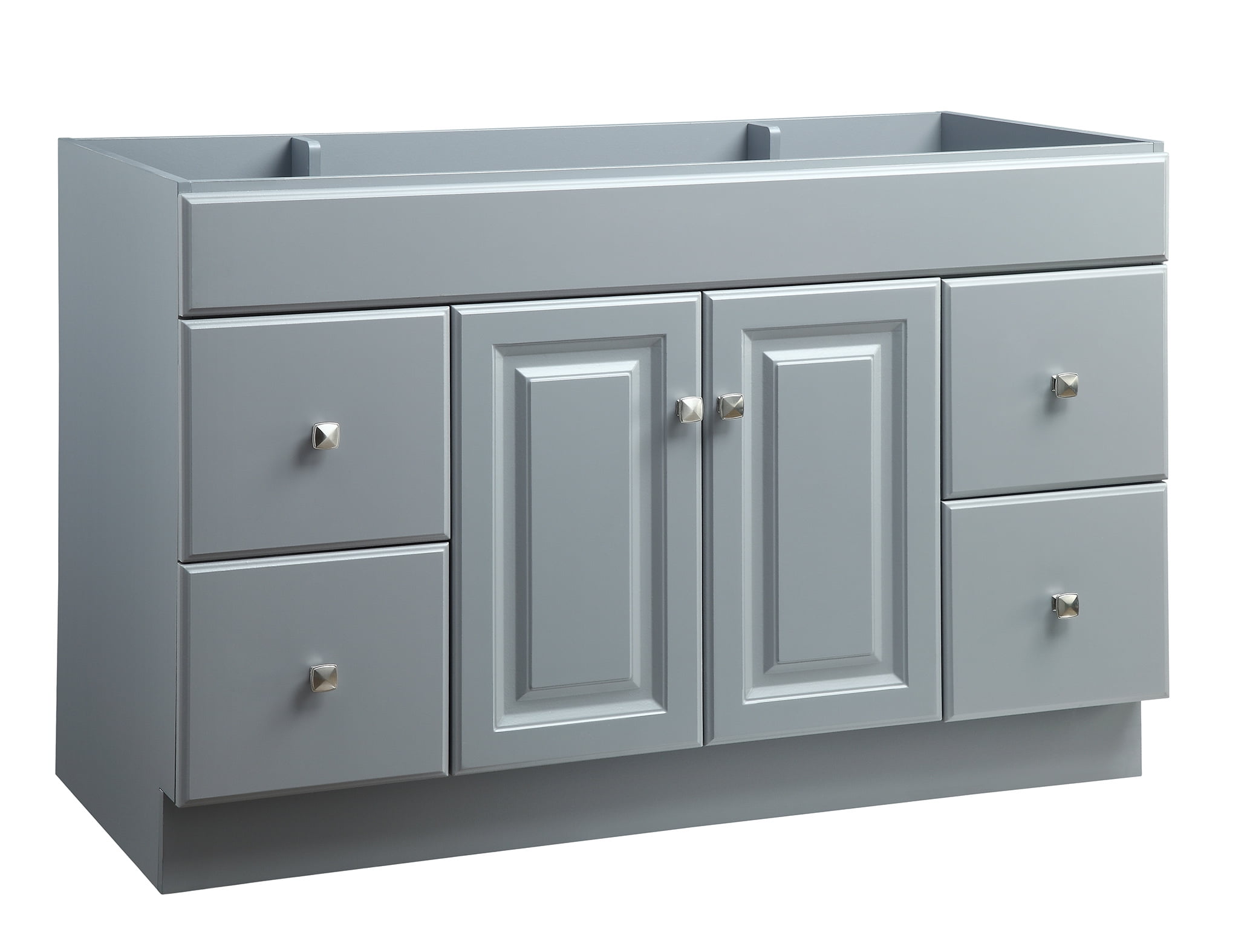 Design House 597286 Wyndham 48 Inch Unassembled 2-Door 4-Drawer Vanity ...