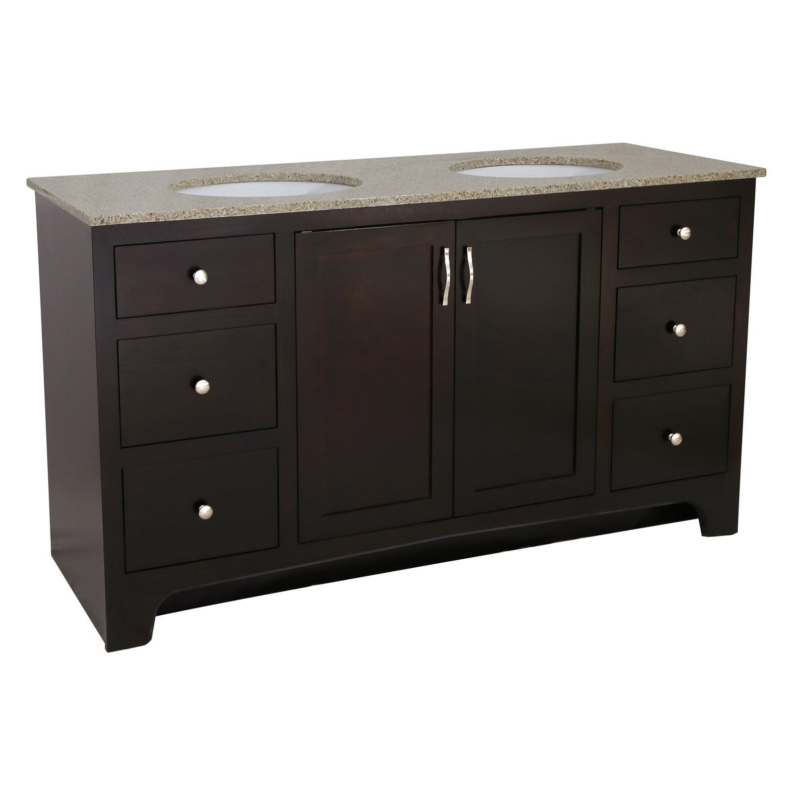 Design House 612348 Ventura Double Sink Bathroom Vanity
