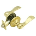 thumbnail image 1 of Design House 700450 Springdale 2-Way Adjustable Privacy Door Lever, Polished Brass, 1 of 14