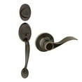thumbnail image 1 of Design House Coventry 2-Way Door Handleset with Springdale Interior Lever and Single Cylinder Deadbolt, Oil Rubbed Bronze, 1 of 20