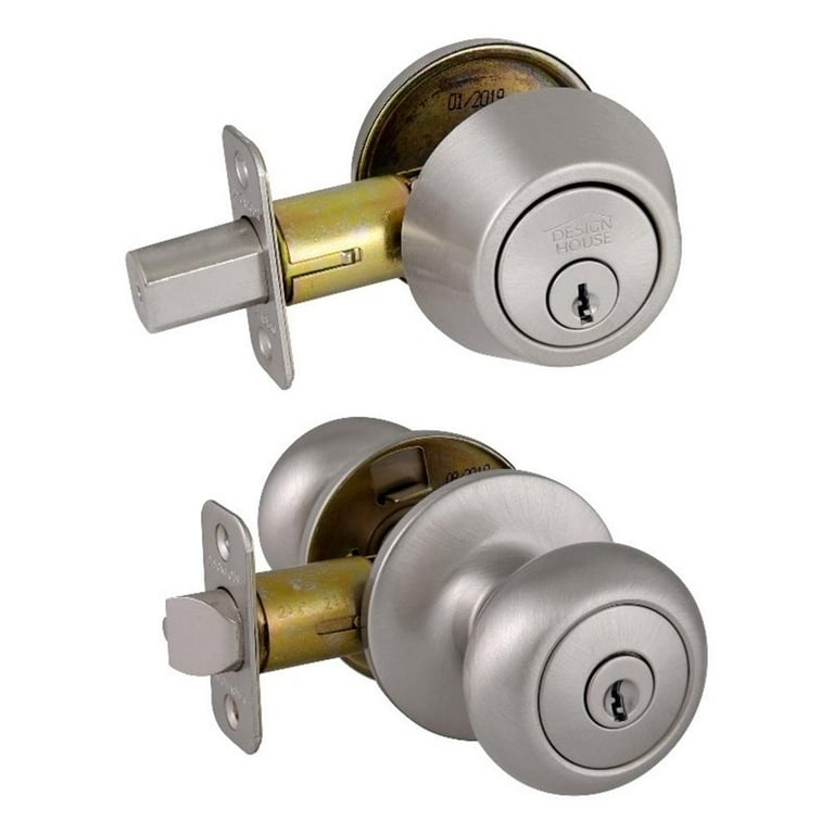 Cambridge Oil-Rubbed Bronze Combo Entry Knob and Single-Cylinder Deadbolt Cambridge Oil-Rubbed Bronze Combo Entry Knob and Single-Cylinder Deadbolt