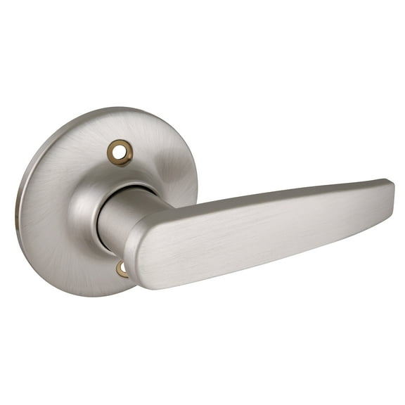 Design House Delavan Interior Hall/Closet Dummy Door Handle, Satin Nickel