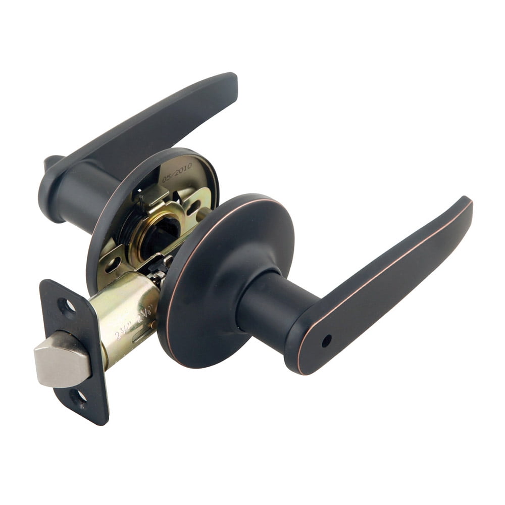 Oil Rubbed Bronze Universal Privacy Door Lever