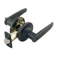 thumbnail image 1 of Design House Delavan Interior Bed/Bath Hall/Closet Privacy Door Handle, Oil Rubbed Bronze, 1 of 15
