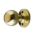 thumbnail image 1 of Design House 727008 Bay Dummy Door Knob, Polished Brass, 1 of 6