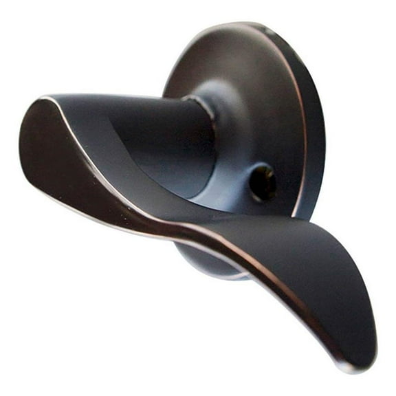 Design House Stratford Interior Right-Handed Non-Turning One-Sided Dummy Door Lever, Oil Rubbed Bronze
