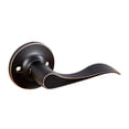 thumbnail image 1 of Oil Rubbed Bronze Dummy Door Lever, Right-Hand, Closet and French Door, 1 of 12