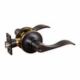thumbnail image 1 of Oil Rubbed Bronze Entry Door Lever, 6-Way Universal Fit, Front and Back Door, 1 of 16
