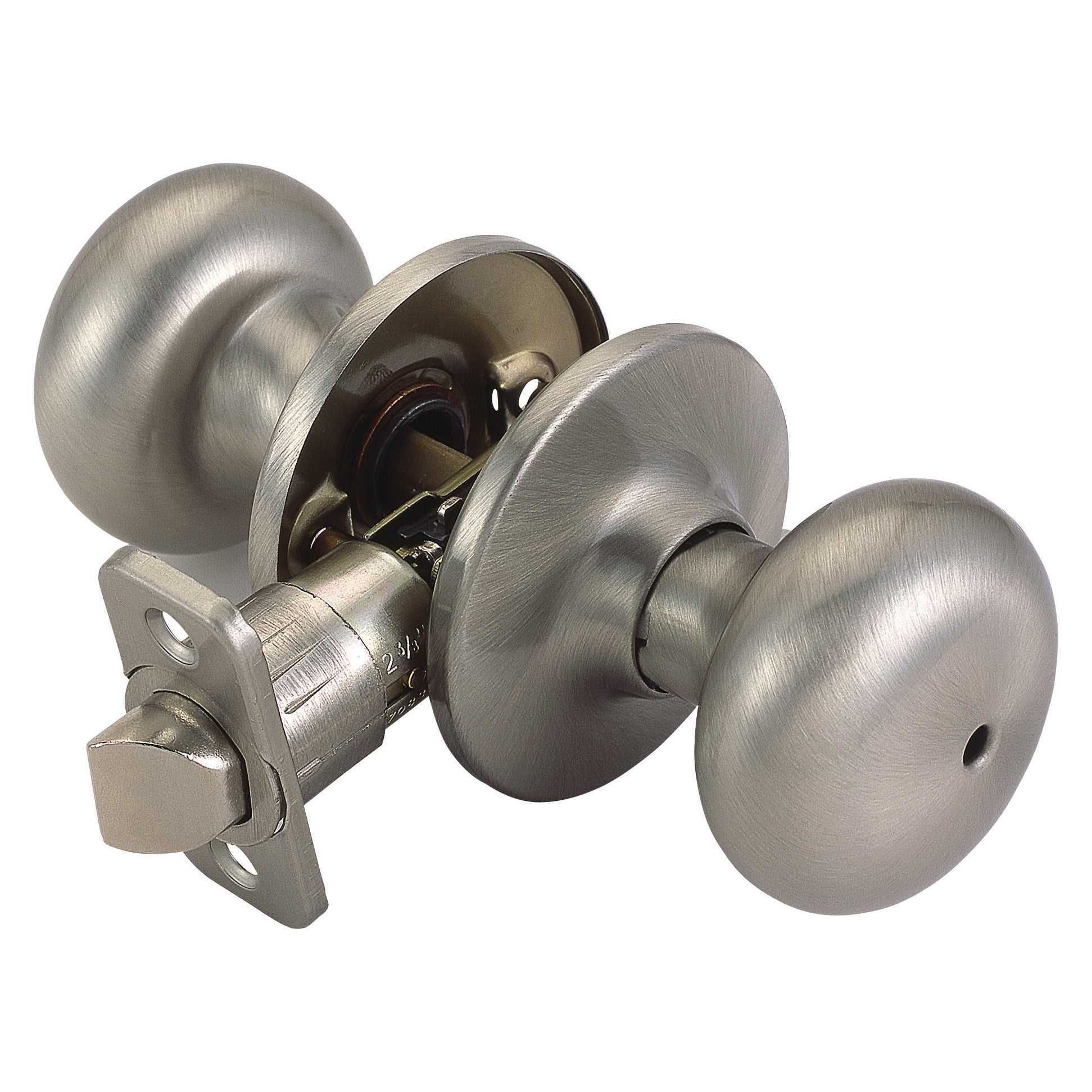 Design House Cambridge Universal 6-Way Privacy Bed and Bath Door Knob ...