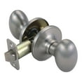 thumbnail image 1 of Design House 750489 Egg Passage Hall and Closet Door Knob Satin Nickel, 1 of 11