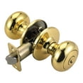 thumbnail image 1 of Design House 753111 Pro Cambridge Entry Door Knob, Polished Brass, 1 of 11