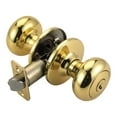 thumbnail image 1 of Design House Cambridge Keyed Entry Door Knob, Polished Brass, 1 of 14