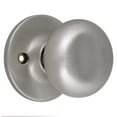 thumbnail image 1 of Design House Cambridge Interior Dummy Door Knob, Satin Nickel, 1 of 16