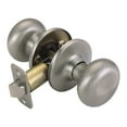 thumbnail image 1 of Design House Cambridge Passage Hall and Closet Door 2-Way Knob, Satin Nickel, 1 of 18