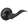 thumbnail image 1 of Design House Springdale Matte Black Interior Non-Turning One-Sided Dummy Door Lever, 1 of 16