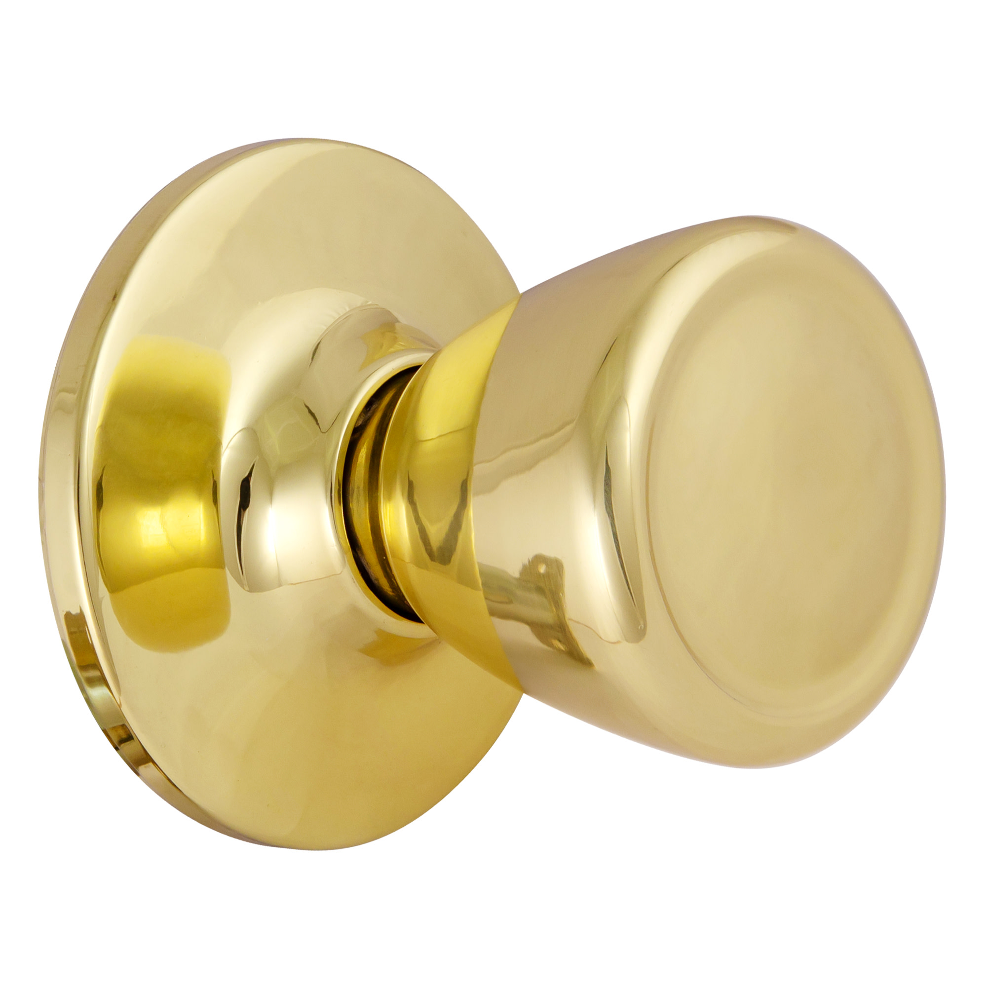 Design House Tulip Passage Door Knob Polished Brass