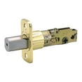 thumbnail image 1 of Design House Pro Deadbolt Universal 6-Way Replacement Deadbolt Latch, Polished Brass, 1 of 14