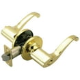 thumbnail image 1 of Design House Scroll Keyed Entry Door Lever, Polished Brass, 1 of 17