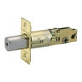 thumbnail image 1 of Design House Pro Deadbolt 2-Way Replacement Square Corner Deadbolt Latch, Polished Brass, 1 of 12