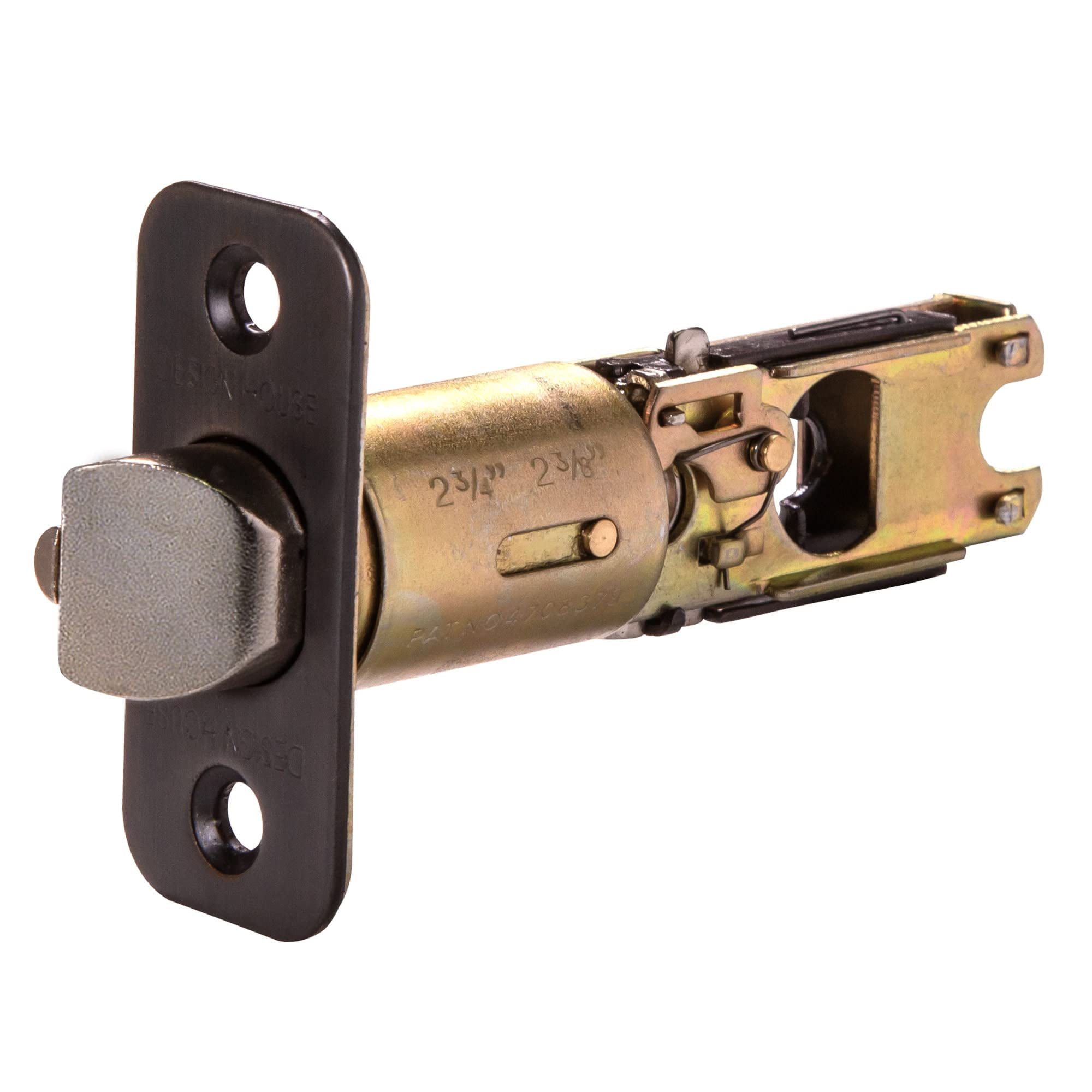 Oil Rubbed Bronze Adjustable Deadbolt Latch