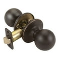 thumbnail image 1 of Design House Ball Passage Adjustable 2-Way Hall and Closet Door Knob, Oil Rubbed Bronze, 1 of 18