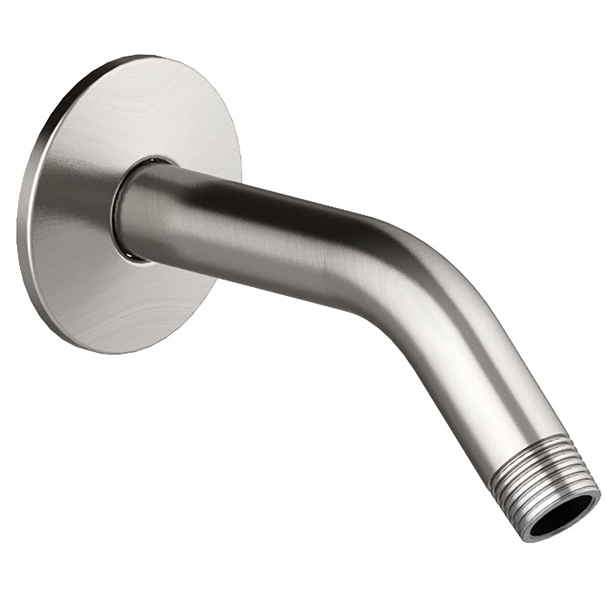 Satin Nickel 5.5" Shower Arm with Escutcheon