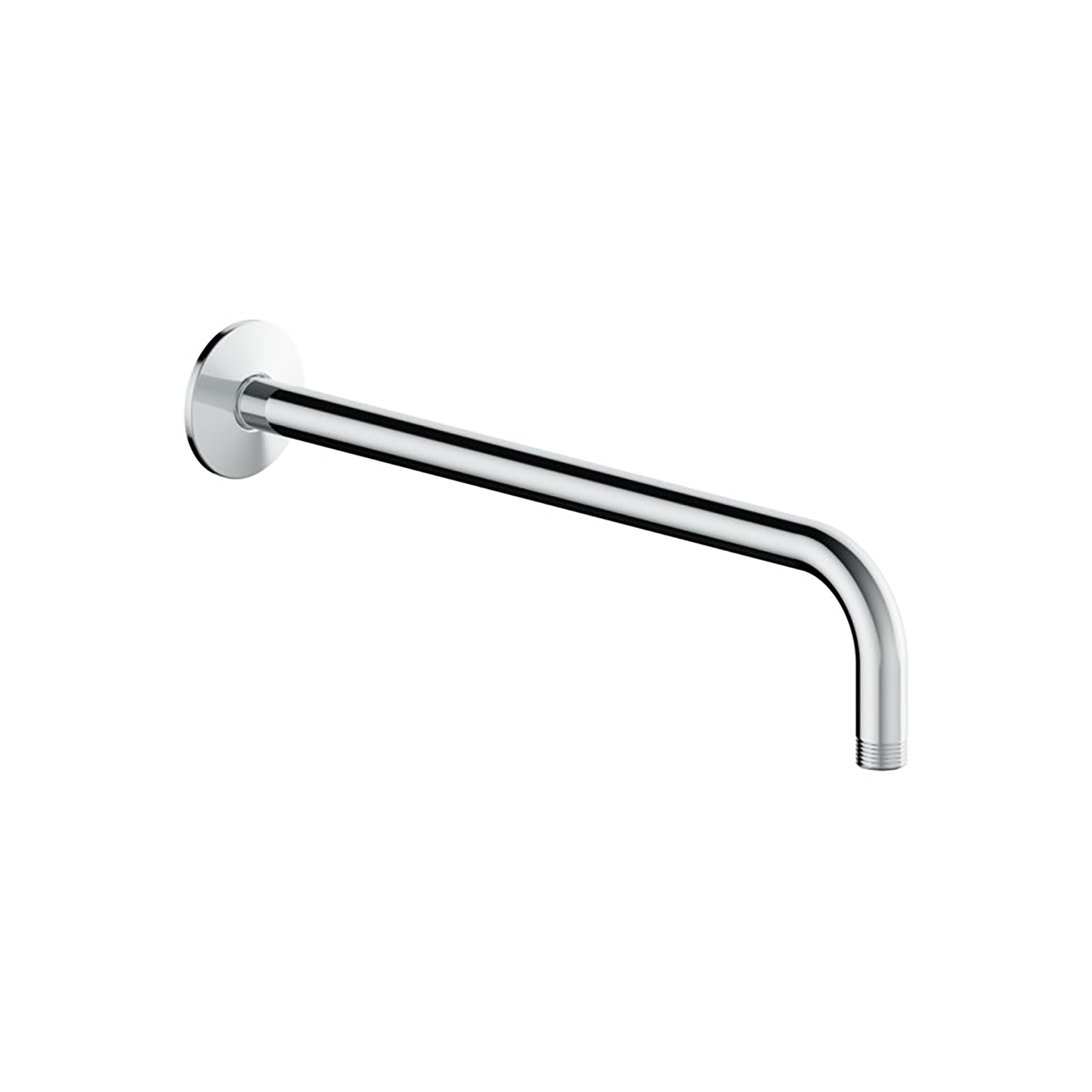 Polished Chrome 14.5-inch Steel Wall-Mounted Shower Arm