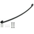 thumbnail image 1 of Design House Adjustable Curved Shower Rod, 44-inch to 66-Inch in Matte Black, 1 of 15