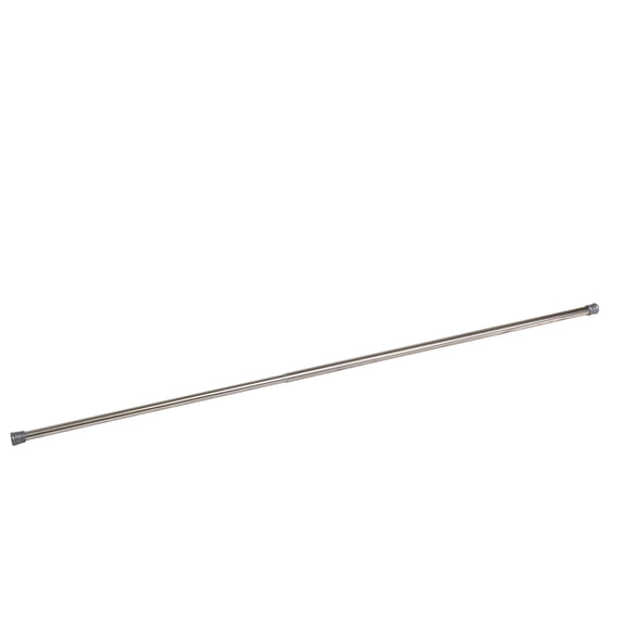 Brushed Nickel Classic Adjustable Tension Shower Rod, No Drill, Expandable 42-72 in.
