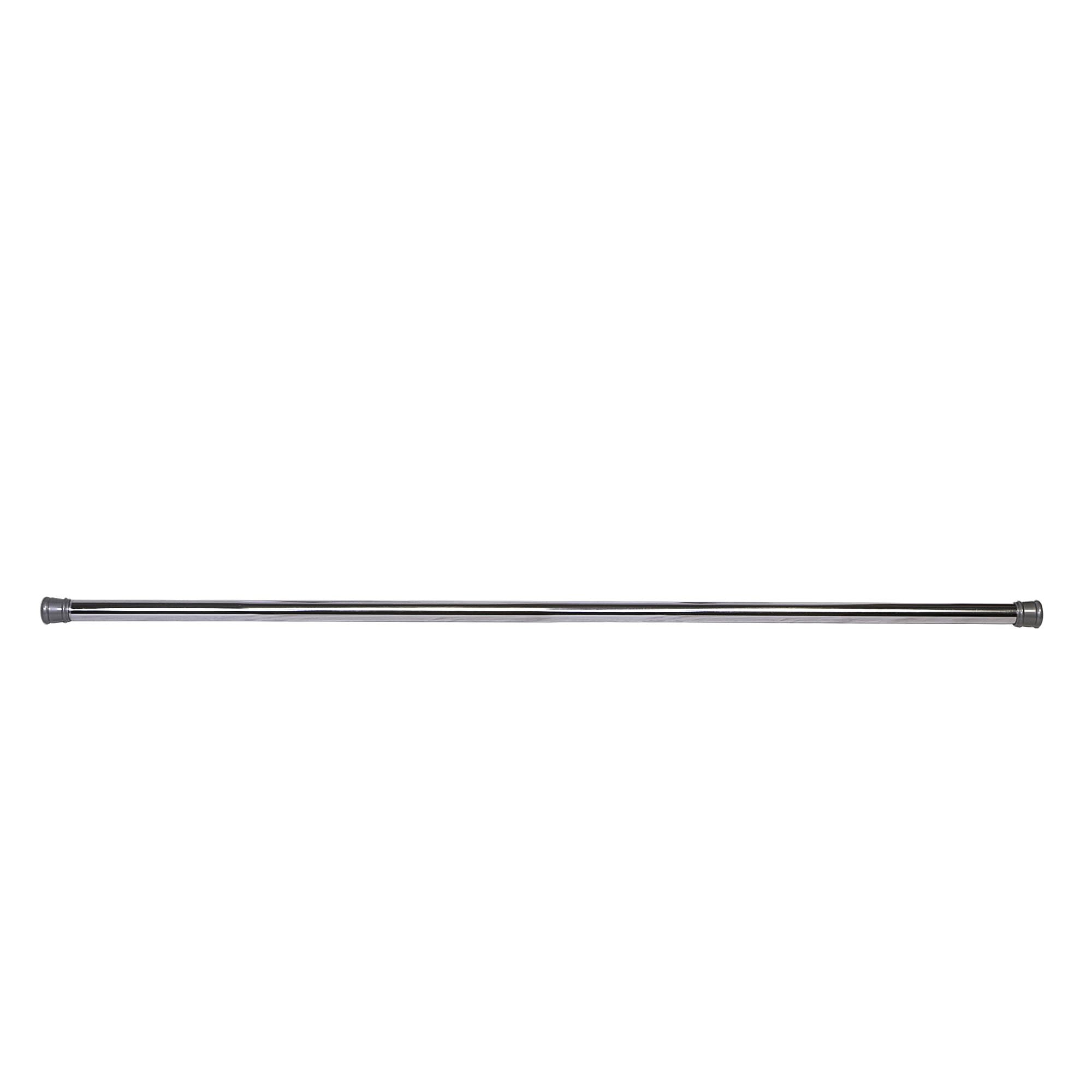 Adjustable Straight Tension Shower Curtain Rod