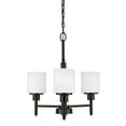 thumbnail image 1 of Design House Aubrey 3-Light Indoor Dimmable Chandelier with Frosted Glass, 1 of 15