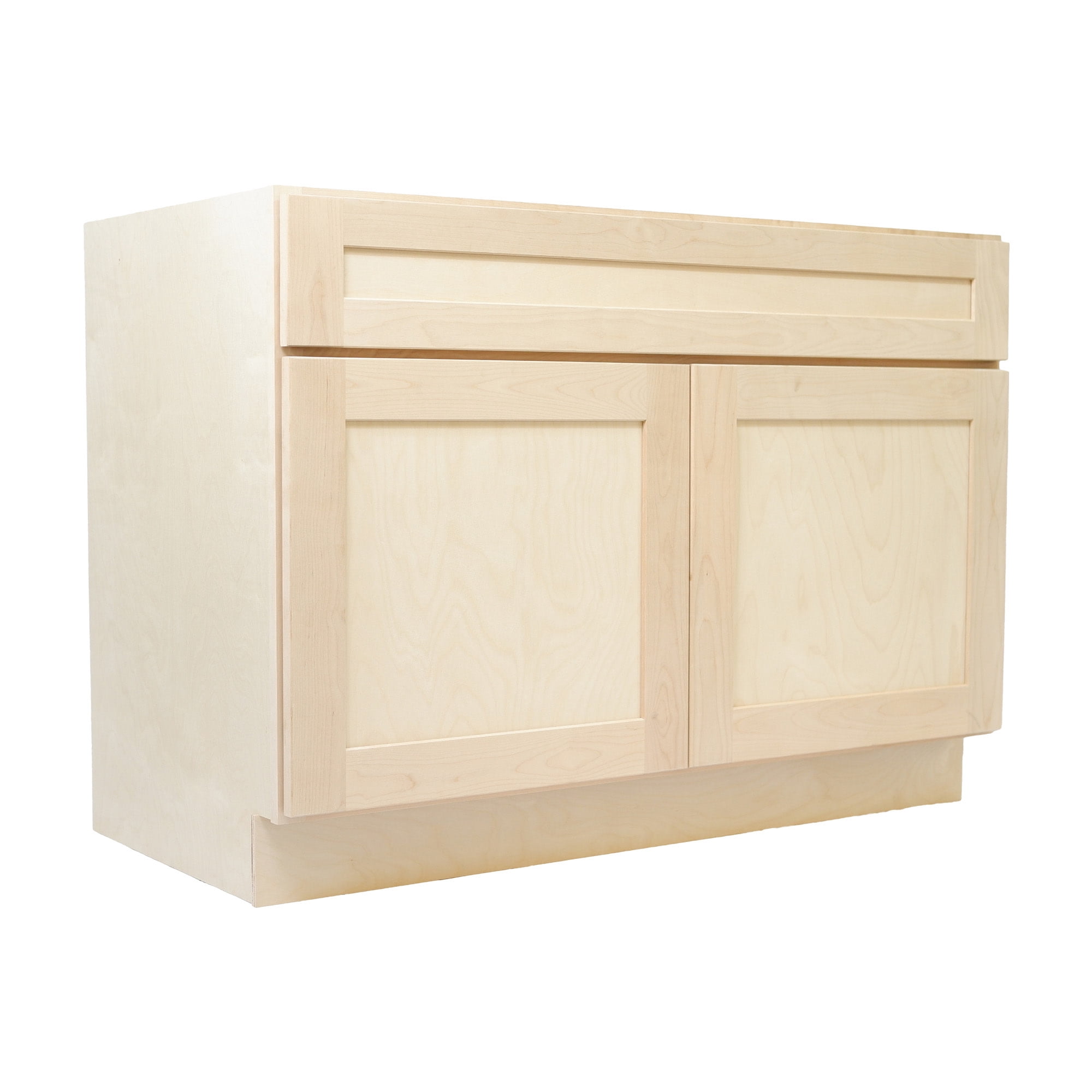 Design House Brookings Kitchen Sink Base Cabinet, Unfinished Birch, 48"