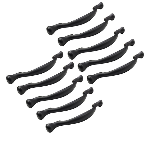 Design House Cabinet Pull 3.75-Inch Center-to-Center in Oil Rubbed Bronze, 10-Pack